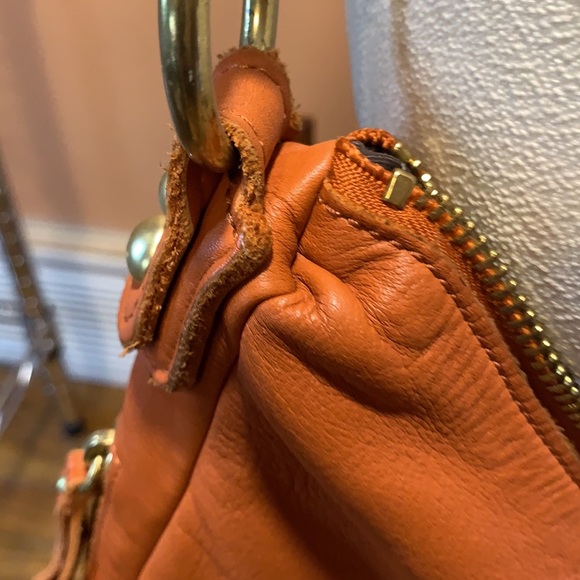 Linea Pelle Cross body added dressed coin purse. - Picture 9 of 11